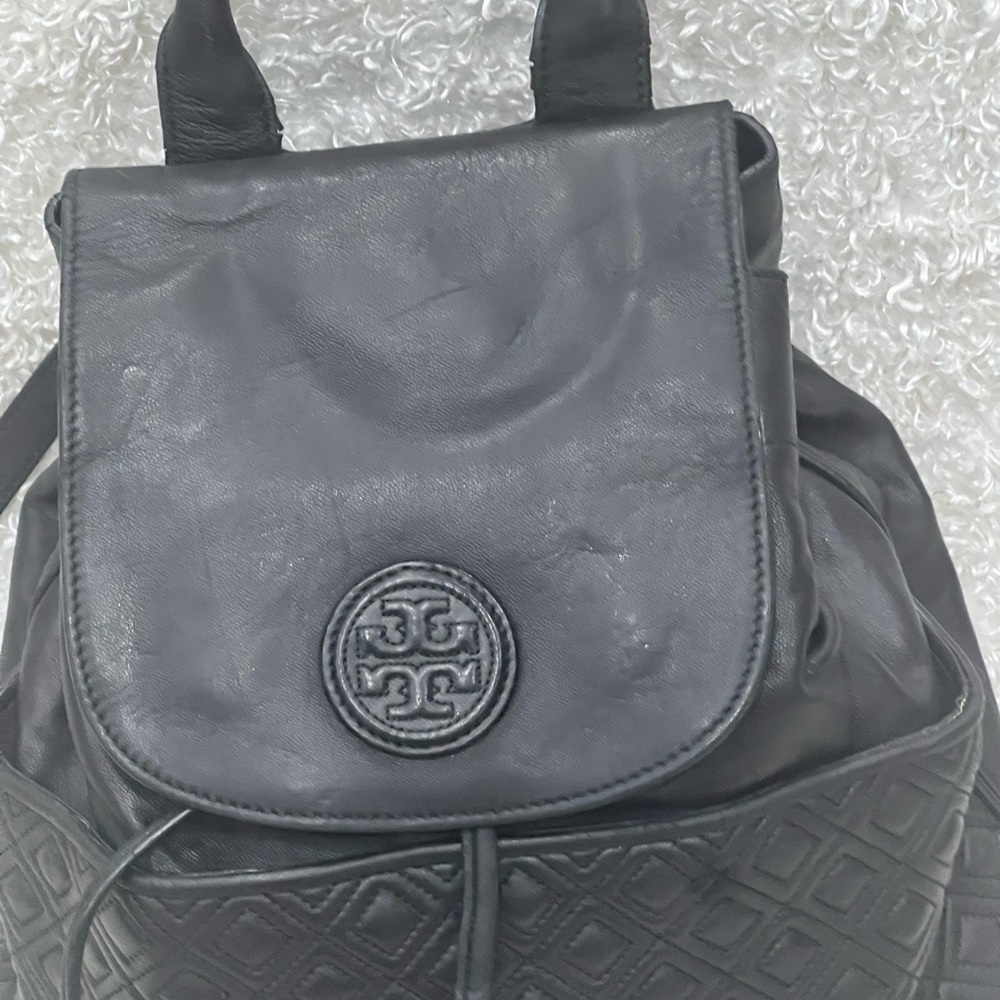 Tory Burch Quilted Fleming Backpack - image 3